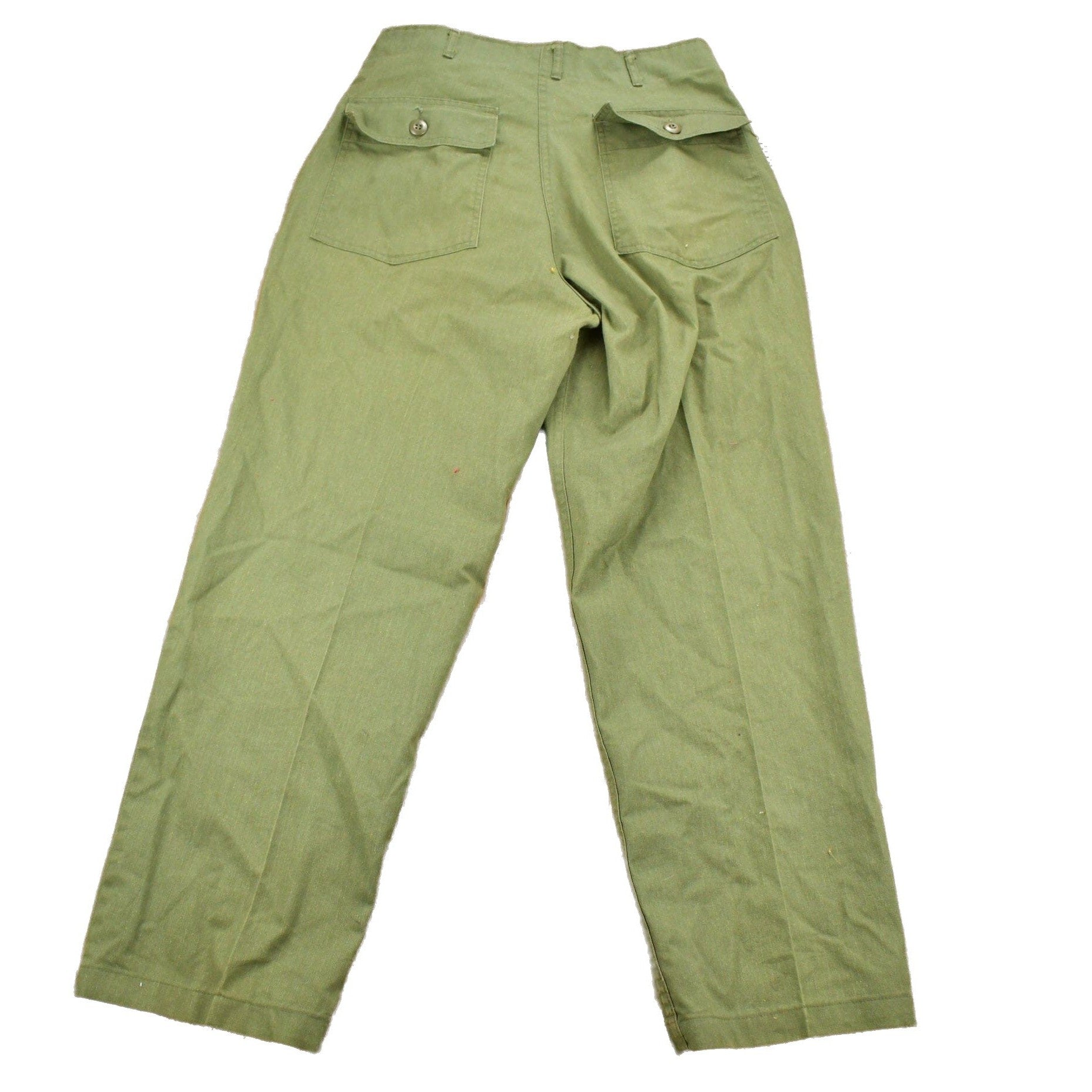 Vintage 1985 Military OG 507 Army Pants Size 32 x 28 from propervintagecanada