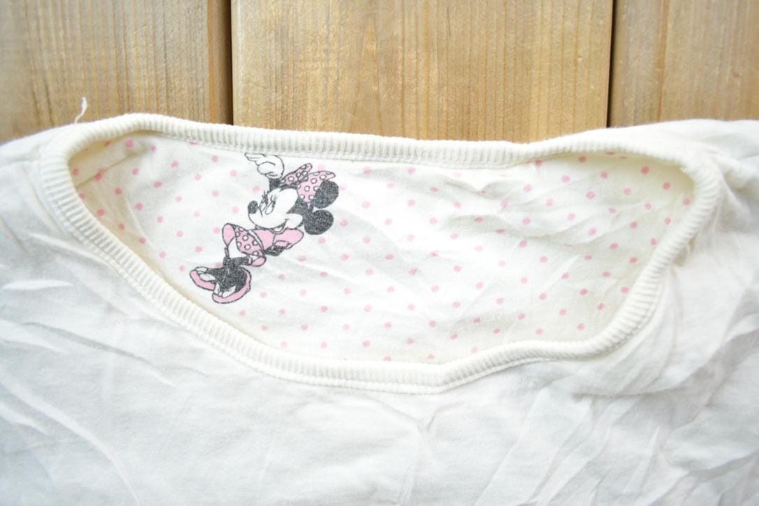 Vintage 1985 Minnie Mouse Reversible Disney Crewneck Men's Small from propervintagecanada