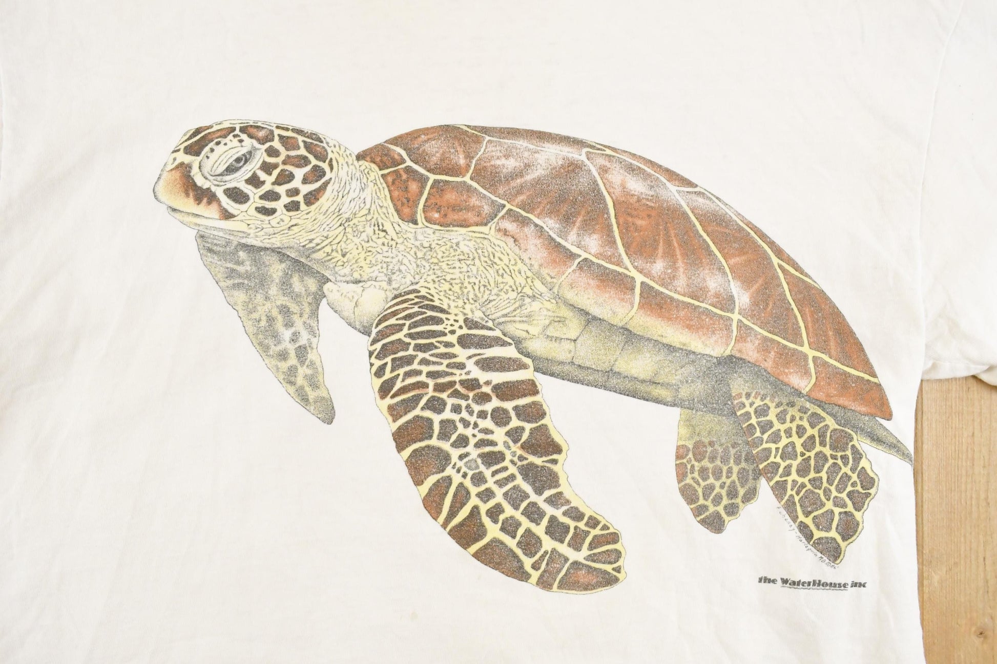 Vintage 1985 The Waterhouse Inc Sea Turtles FAB Souvenir Travel T-Shirt Men's M from propervintagecanada