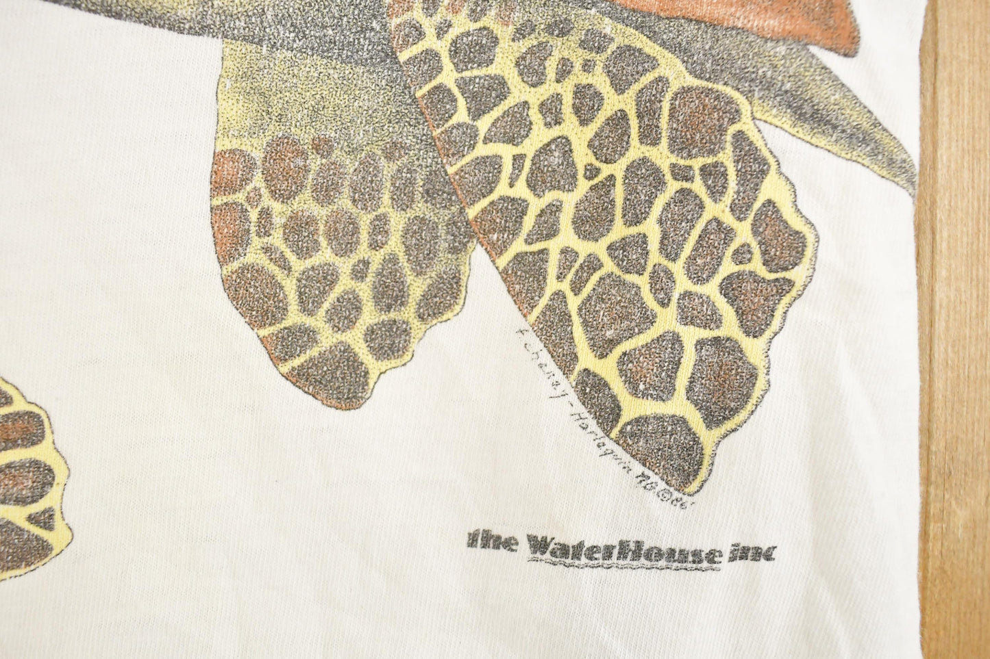 Vintage 1985 The Waterhouse Inc Sea Turtles FAB Souvenir Travel T-Shirt Men's M from propervintagecanada