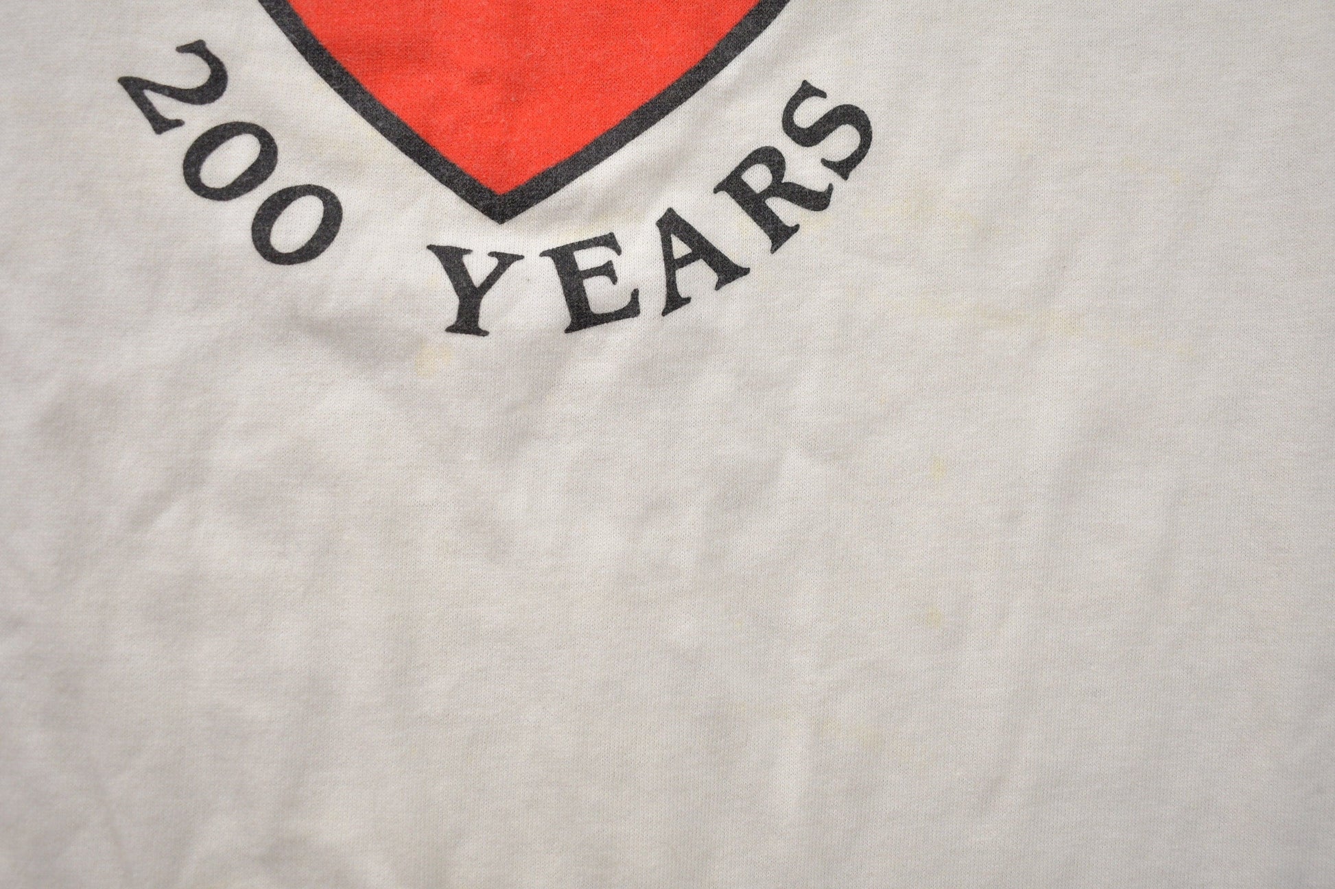 Vintage 1985 University of New Brunswick Collegiate Ringer T-Shirt Men's S from propervintagecanada