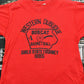 Vintage 1985 Western Dubuque Girls Bobcat Basketball Tourney Single Stitch T-Shirt Men's Large from propervintagecanada