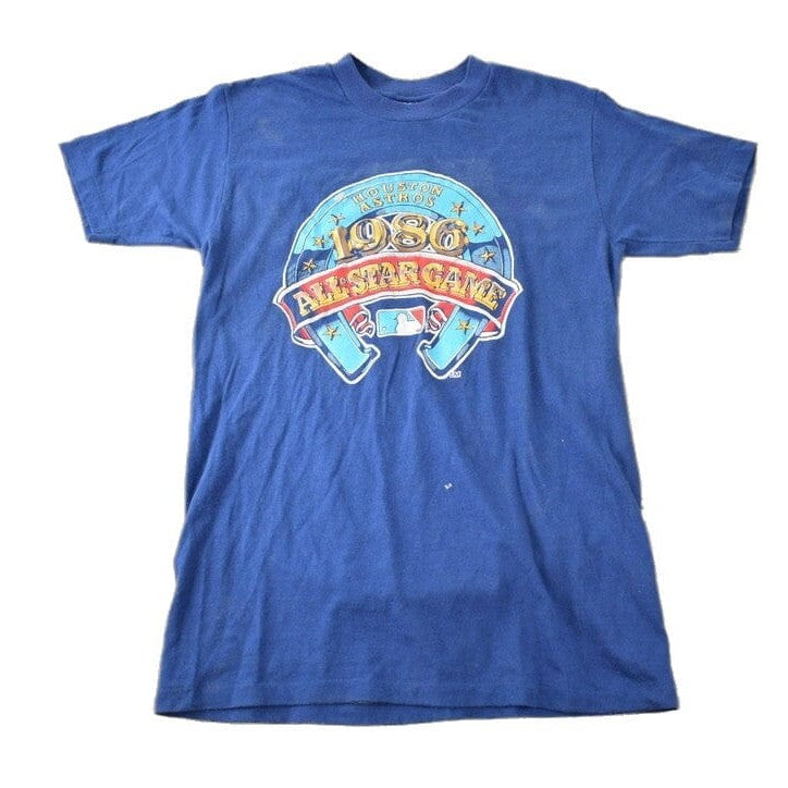 Vintage 1986 Houston Astros All Star Game MLB Baseball Graphic T-Shirt Men's S from propervintagecanada