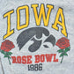 Vintage 1986 Iowa Rose Bowl Crewneck Sweatshirt Men's XS from propervintagecanada