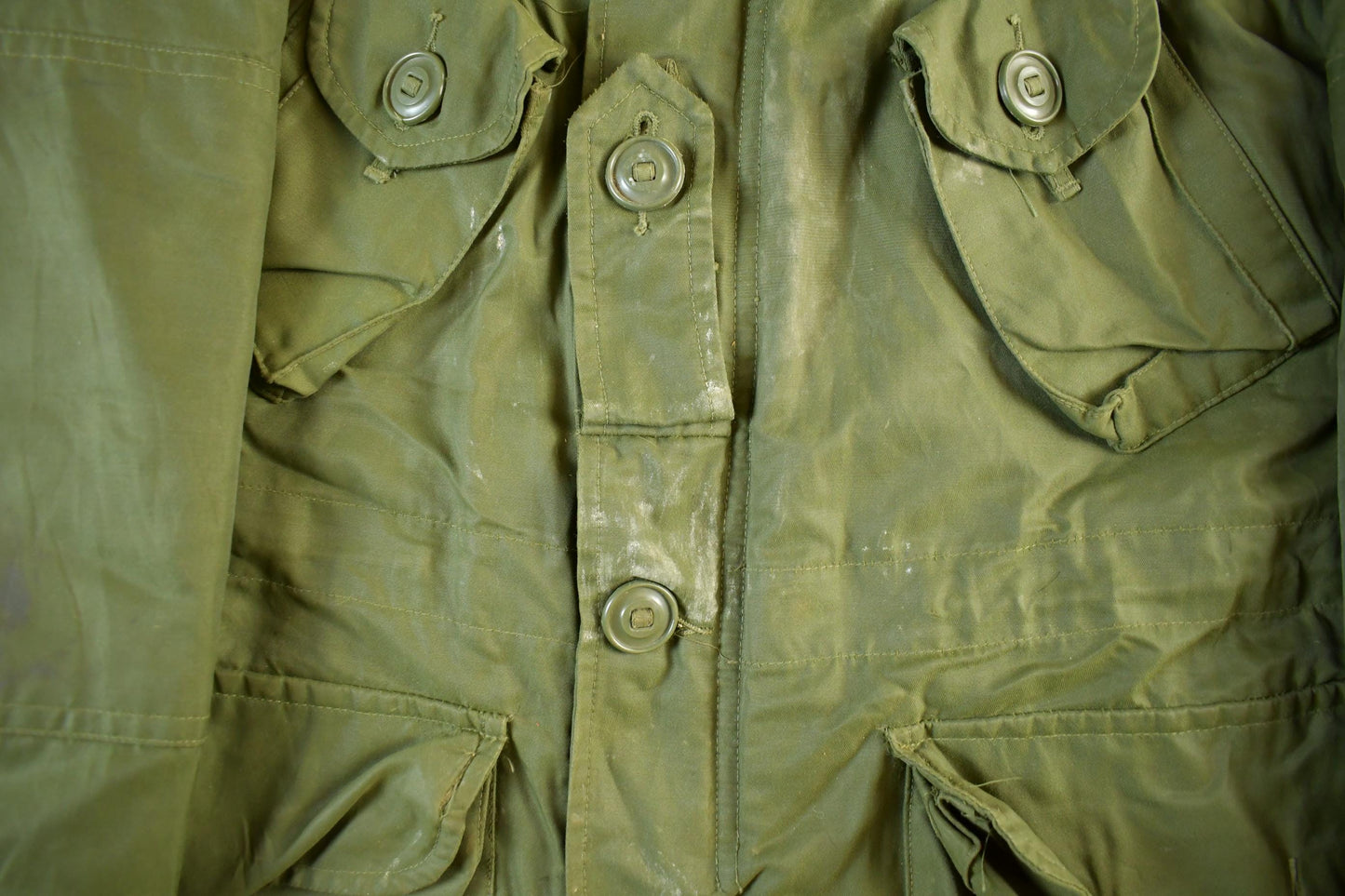 Vintage 1986 OG-107 Cold Weather Combat Military Jacket Men's M-L from propervintagecanada