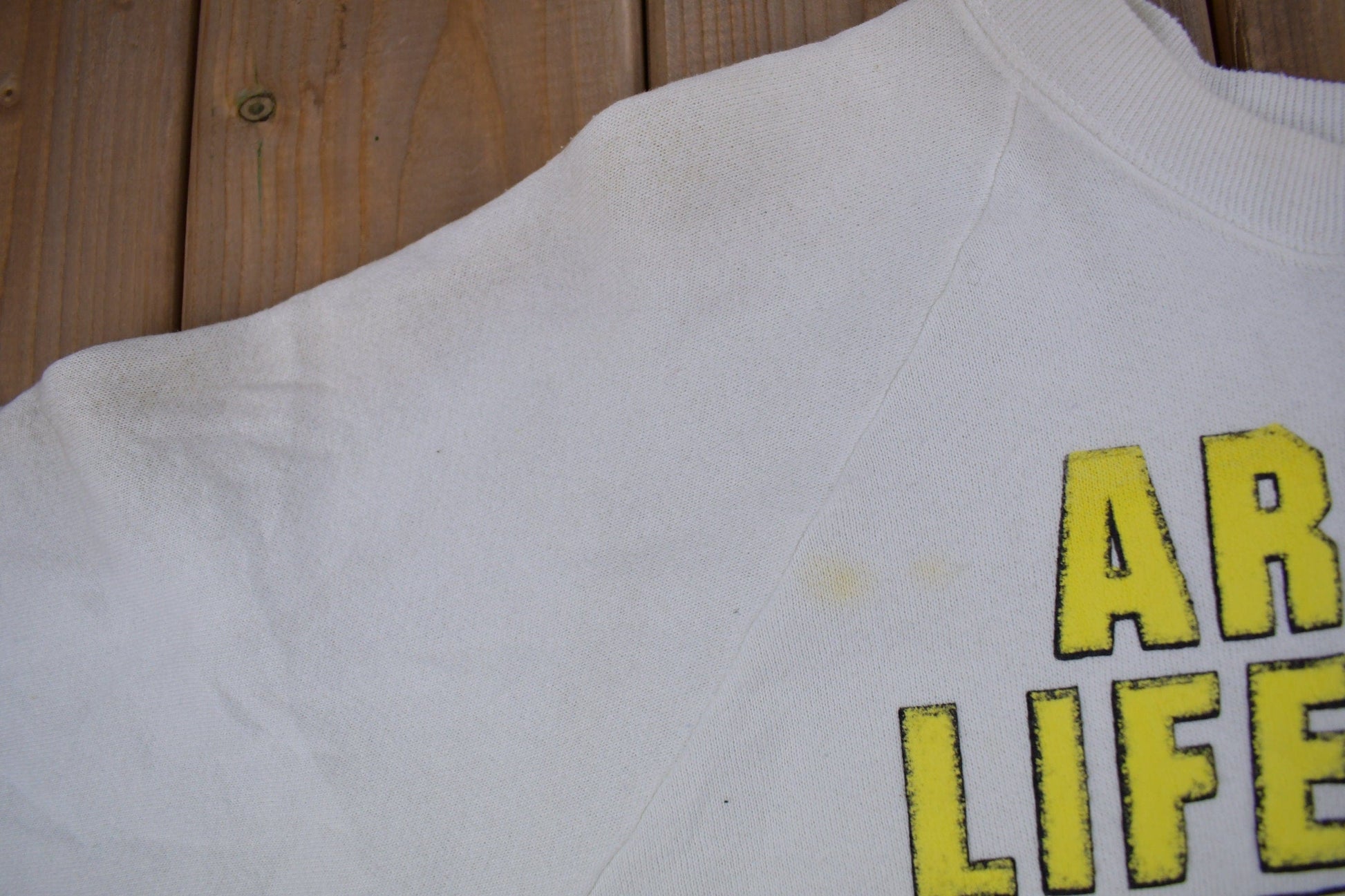 Vintage 1987 Arizona Lifestyles Raglan Crewneck Sweatshirt Men's Medium from propervintagecanada