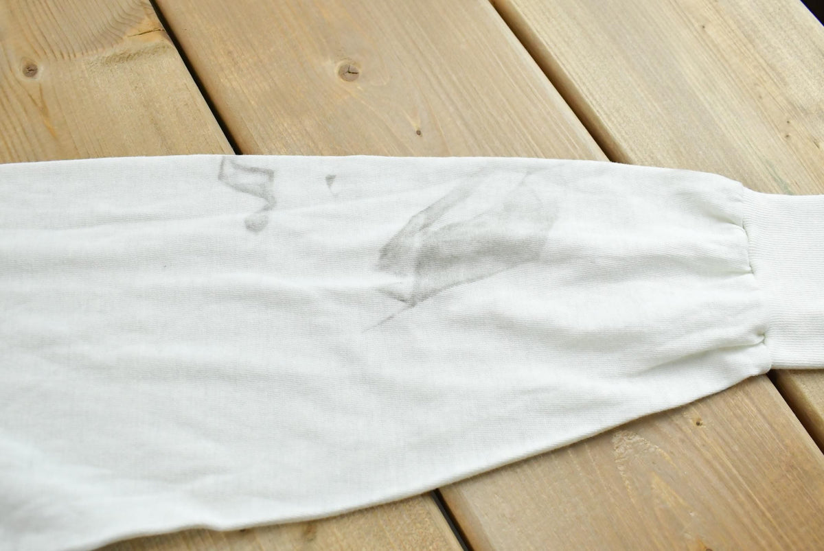 Vintage 1987 Creation Jesus Bible Christian Long Sleeve T-Shirt Men's M from propervintagecanada