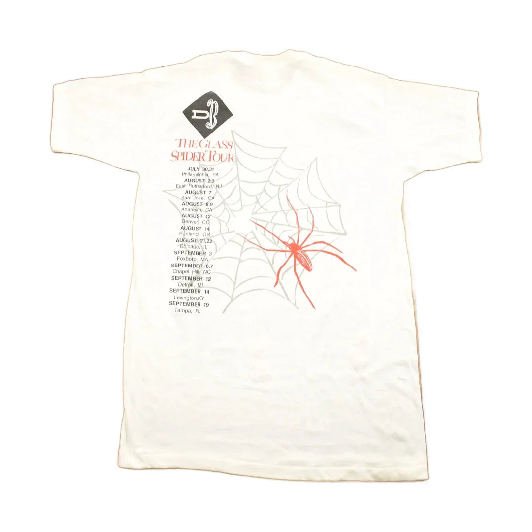 Vintage 1987 David Bowie The Glass Spider Tour Band Shirt from propervintagecanada
