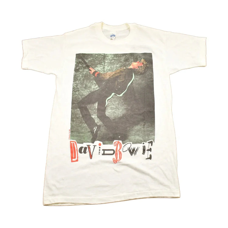 Vintage 1987 David Bowie The Glass Spider Tour Band Shirt from propervintagecanada