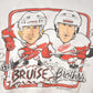 Vintage 1987 Detroit Red WIngs Bruise Brothers NHL Hockey Crewneck Sweatshirt Men's Small from propervintagecanada