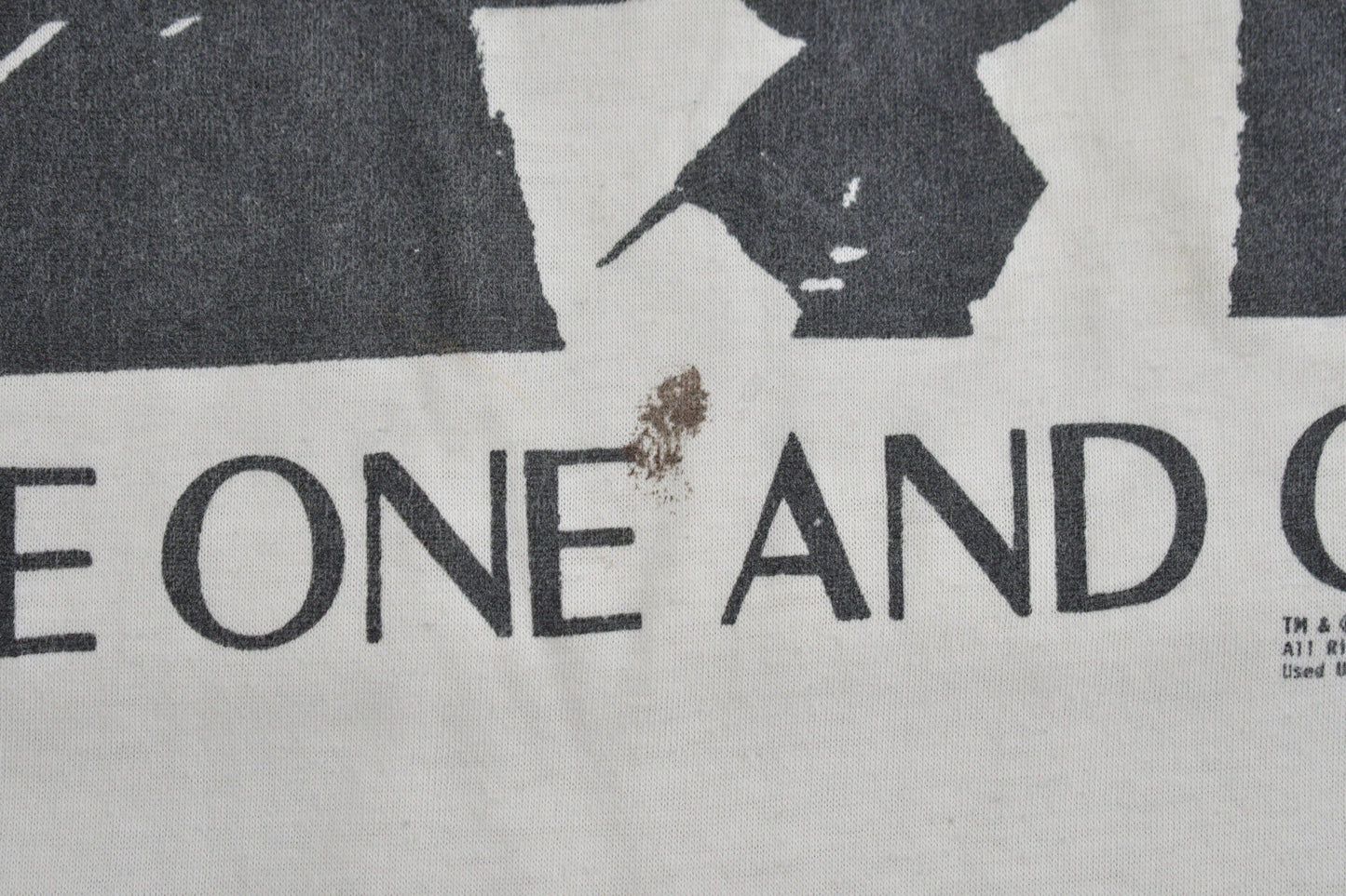 Vintage 1987 Max Headroom The One And Only Graphic T Shirt Men's Small from propervintagecanada