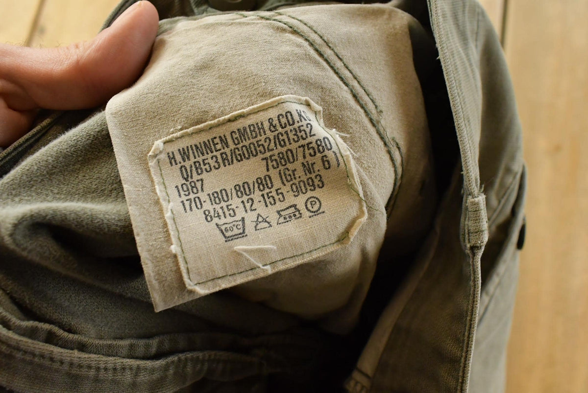 Vintage 1987 Military Moleskin Cargo Shorts Men's 29 x 8 from propervintagecanada