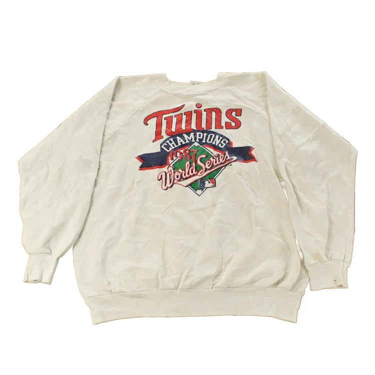 Vintage 1987 Minnesota Twins MLB Champion Crewneck Sweatshirt Men's M from propervintagecanada