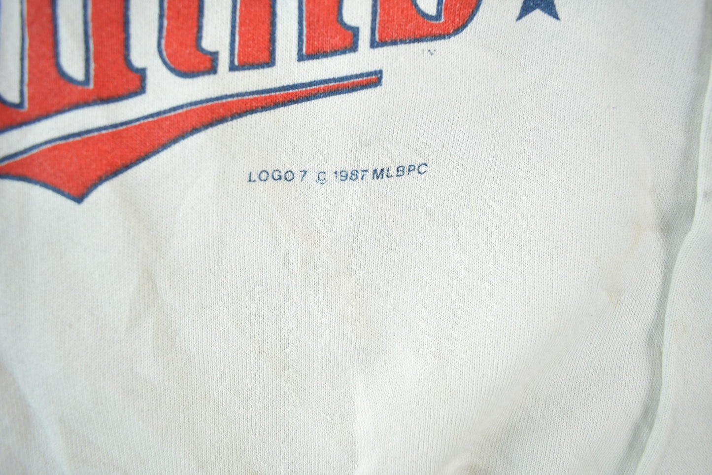 Vintage 1987 Minnesota Twins MLB Crewneck Sweatshirt Men's Large from propervintagecanada