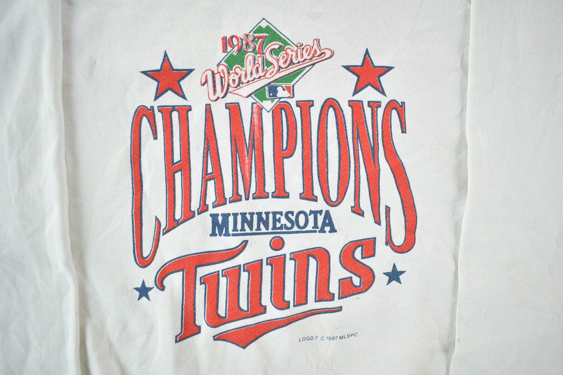 Vintage 1987 Minnesota Twins MLB Crewneck Sweatshirt Men's Large from propervintagecanada