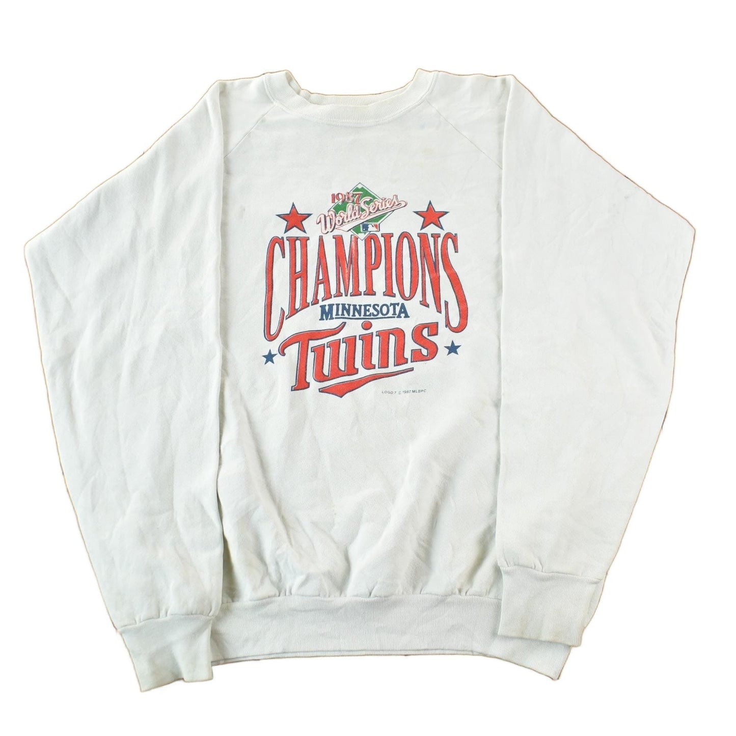 Vintage 1987 Minnesota Twins MLB Crewneck Sweatshirt Men's Large from propervintagecanada