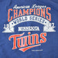 Vintage 1987 Minnesota Twins World Series Champions MLB Crewneck Logo 7 Sweatshirt Men's XL from propervintagecanada