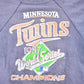 Vintage 1987 Minnesota Twins World Series Champions MLB Crewneck Sweatshirt Men's L from propervintagecanada