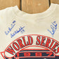 Vintage 1987 Minnesota Twins World Series Champions Sweatshirt - Autographed MLB Crewneck, Men's Medium from propervintagecanada