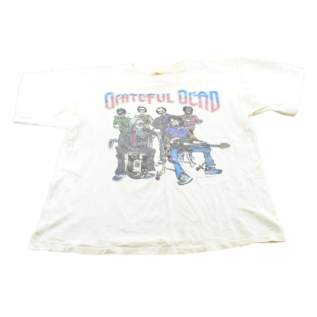 Vintage 1987 The Grateful Dead Touch of Grey Fall Tour Rock Band Concert T-Shirt Men's L from propervintagecanada