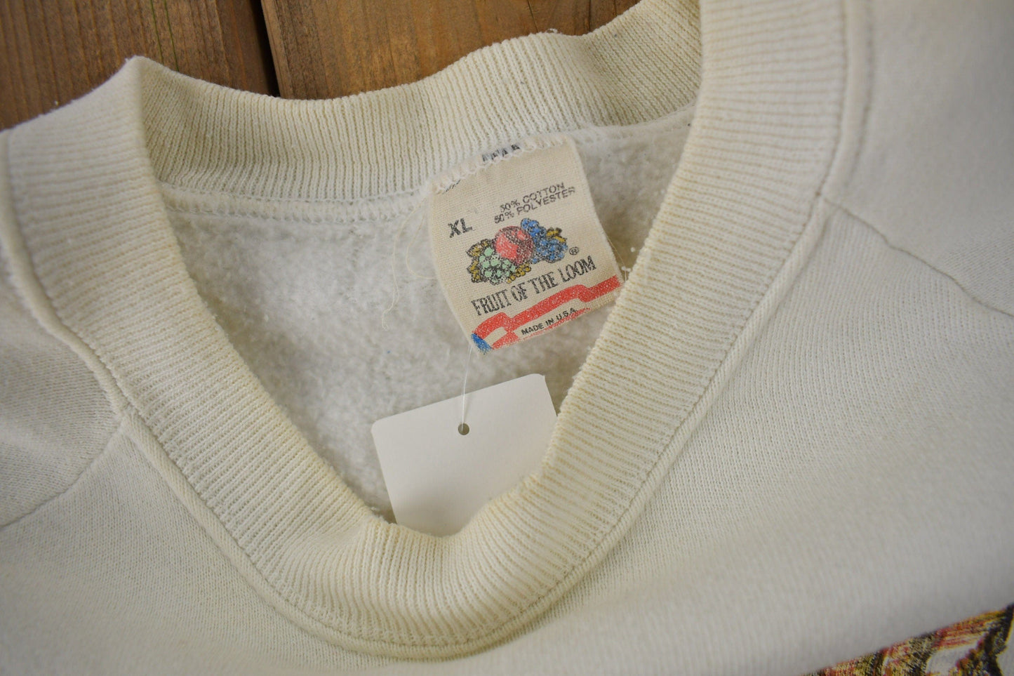 Vintage 1988 American Bald Eagle Graphic Crewneck Sweatshirt Men's Large from propervintagecanada