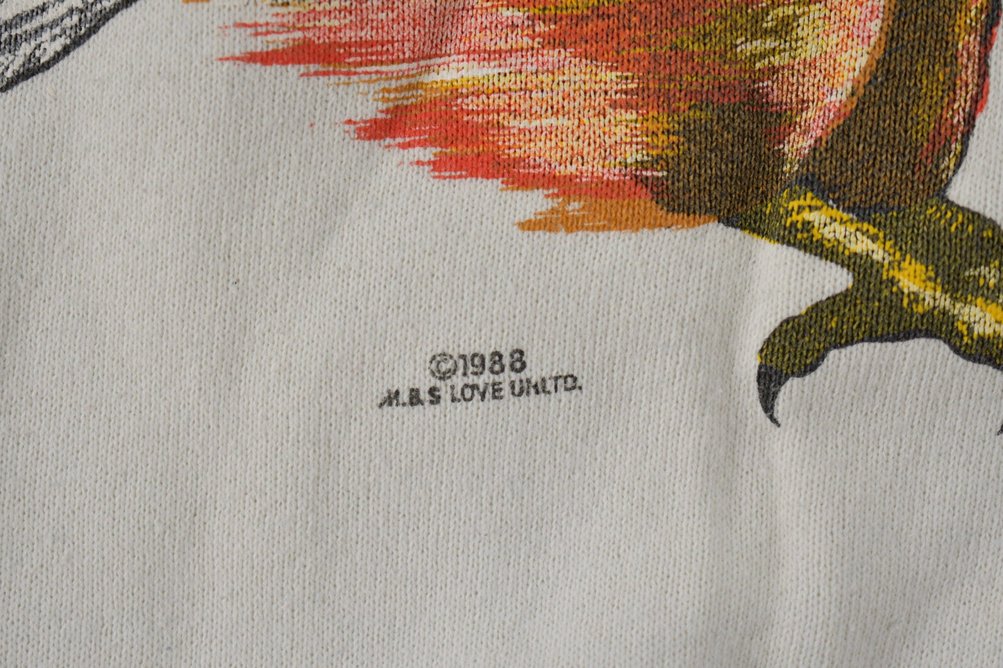 Vintage 1988 American Bald Eagle Graphic Crewneck Sweatshirt Men's Large from propervintagecanada