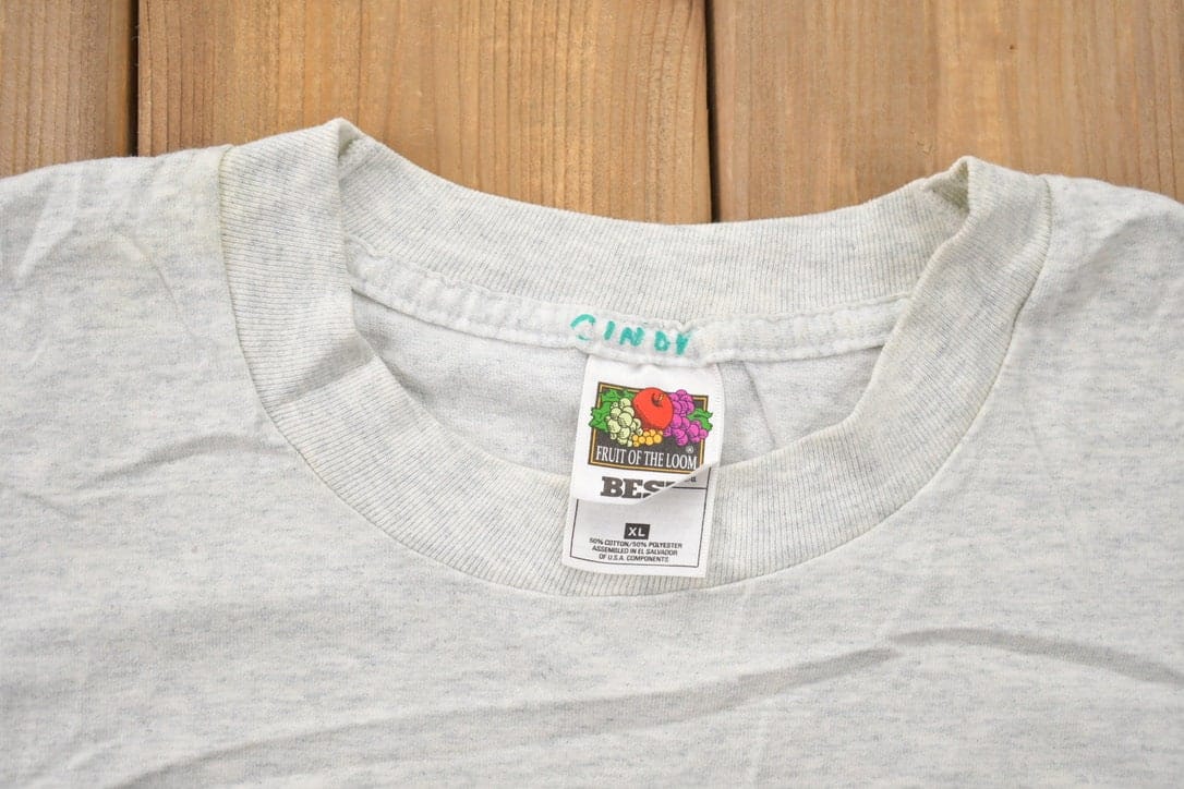 Vintage 1988 Atlanta Jamal Anderson Dirty Bird NFL T-Shirt Men's Large