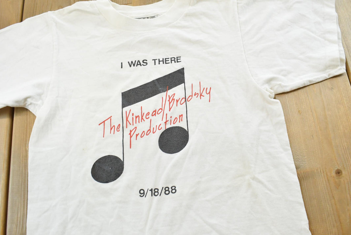 Vintage 1988 Broadway Musical Production Promo T-Shirt Mens XS from propervintagecanada