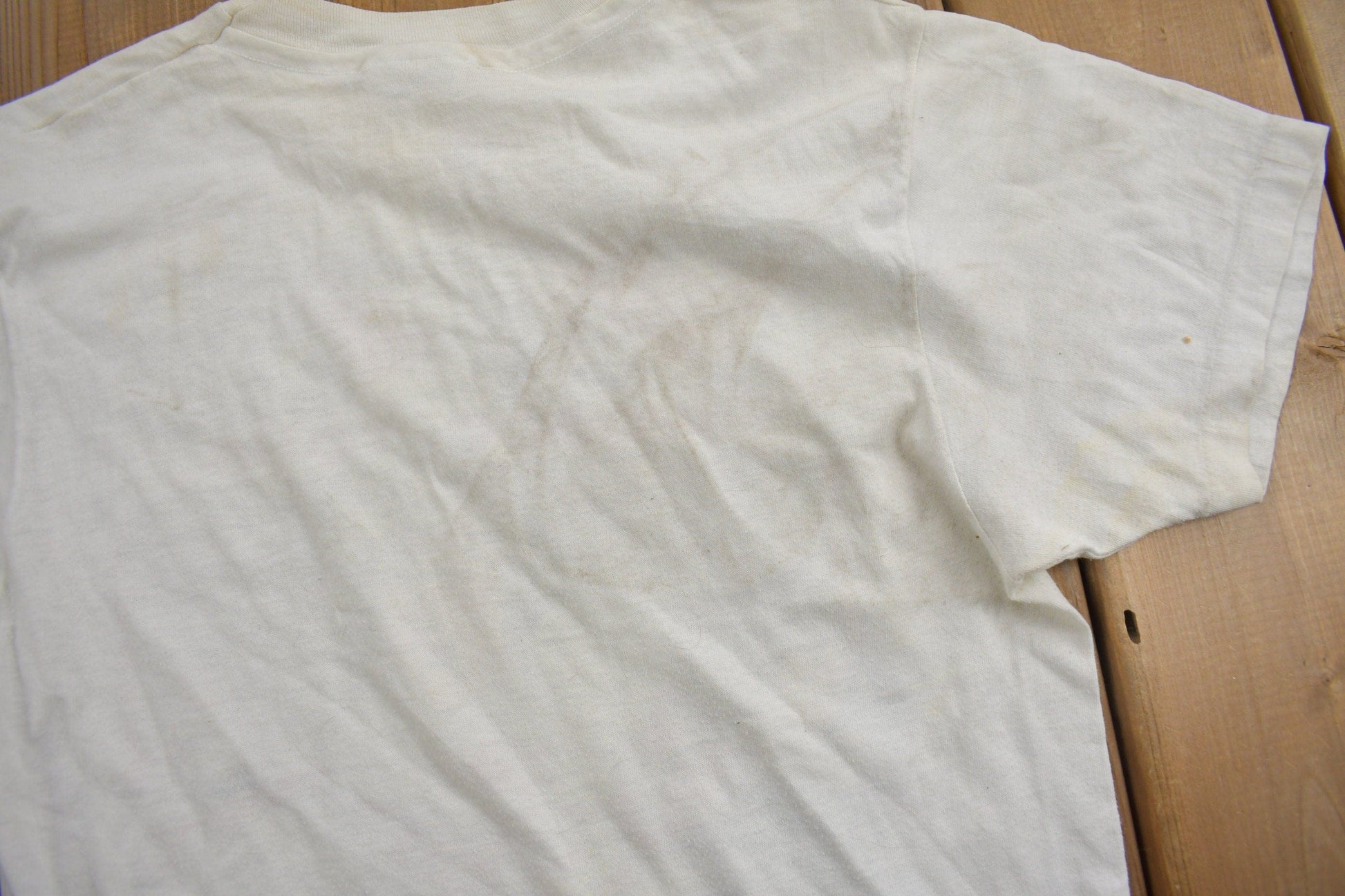 Vintage 1988 Detroit Red Wings Bob Probert Knock Out Champ T-Shirt Men's Small from propervintagecanada