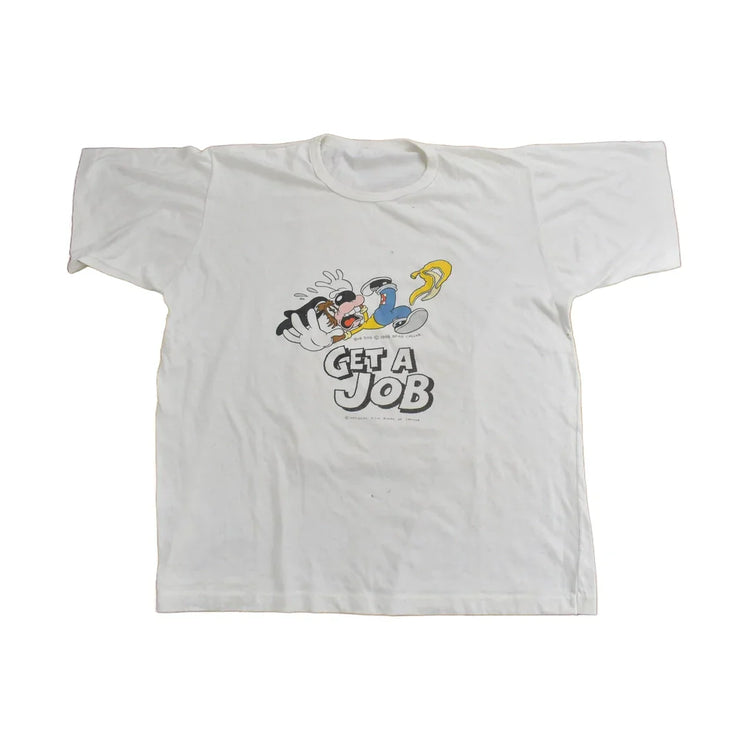 Vintage 1988 Get a Job bob Dog Graphic T Shirt from propervintagecanada