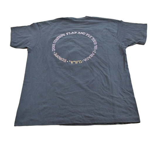 Vintage 1988 Jane Siberry Flap and Fly Tour Band T-shirt Men's M from propervintagecanada