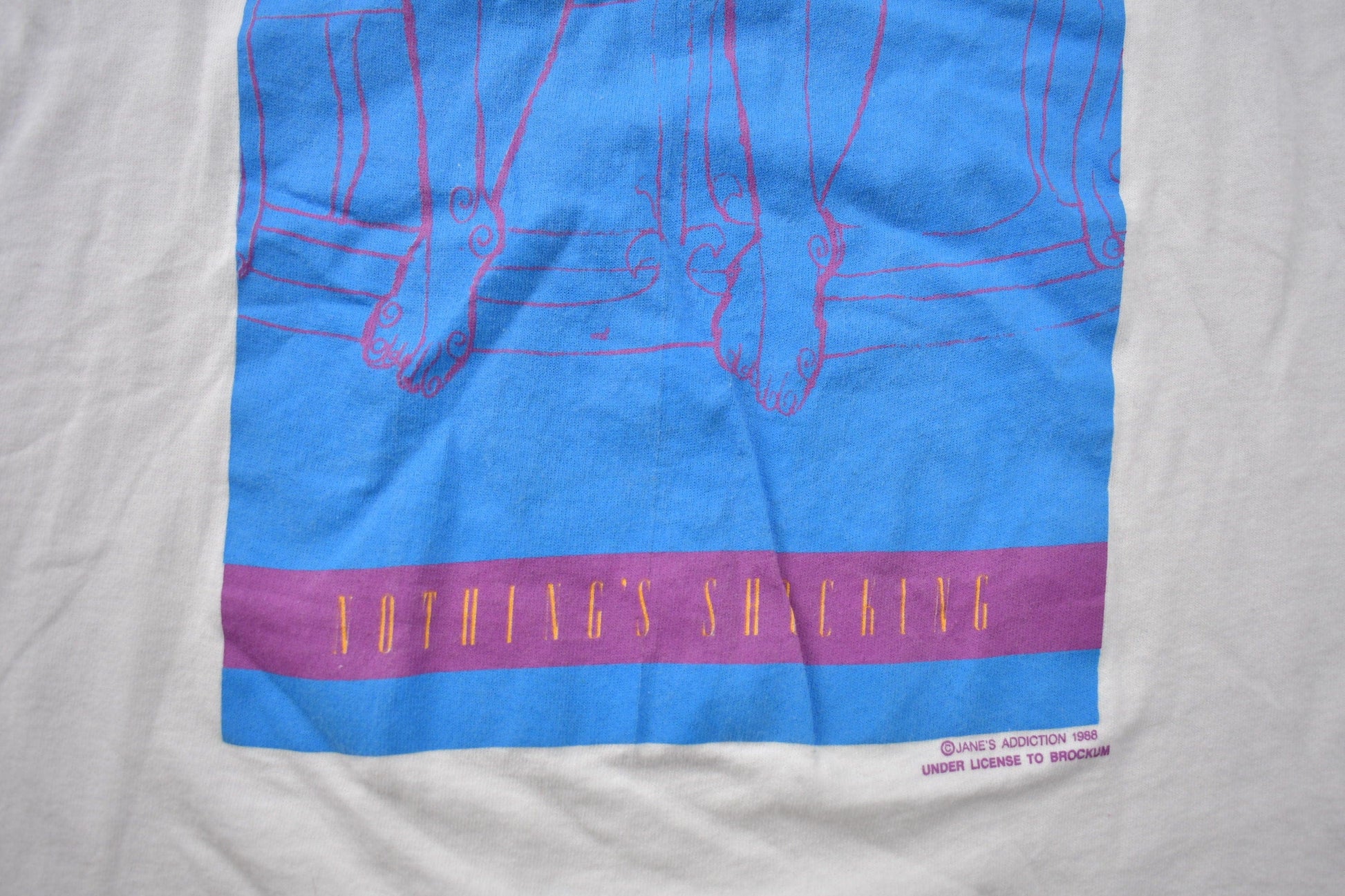 Vintage 1988 Janes Addiction Nothings Shocking Band T-Shirt Men's Large from propervintagecanada