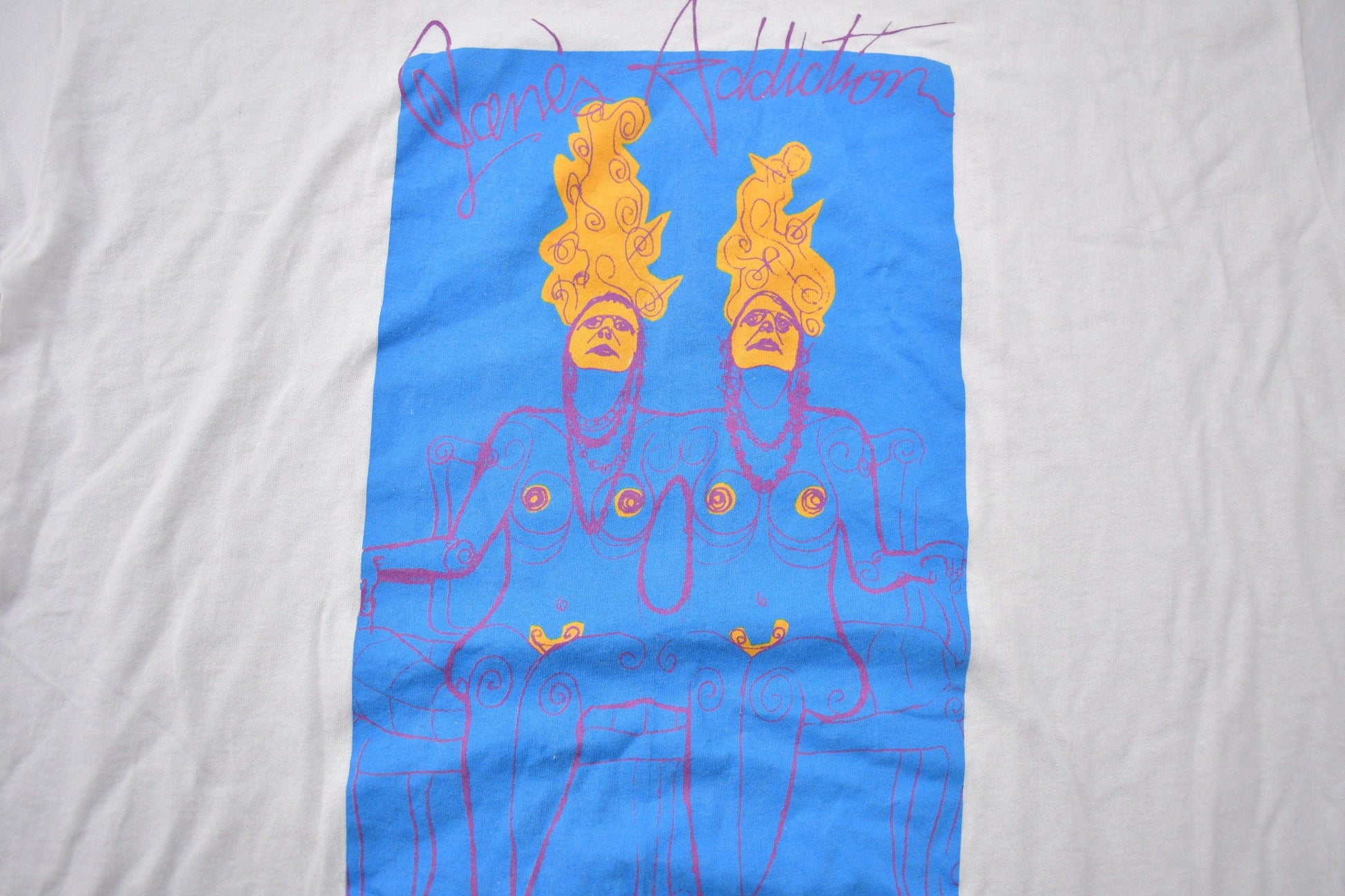 Vintage 1988 Janes Addiction Nothings Shocking Band T-Shirt Men's Large from propervintagecanada