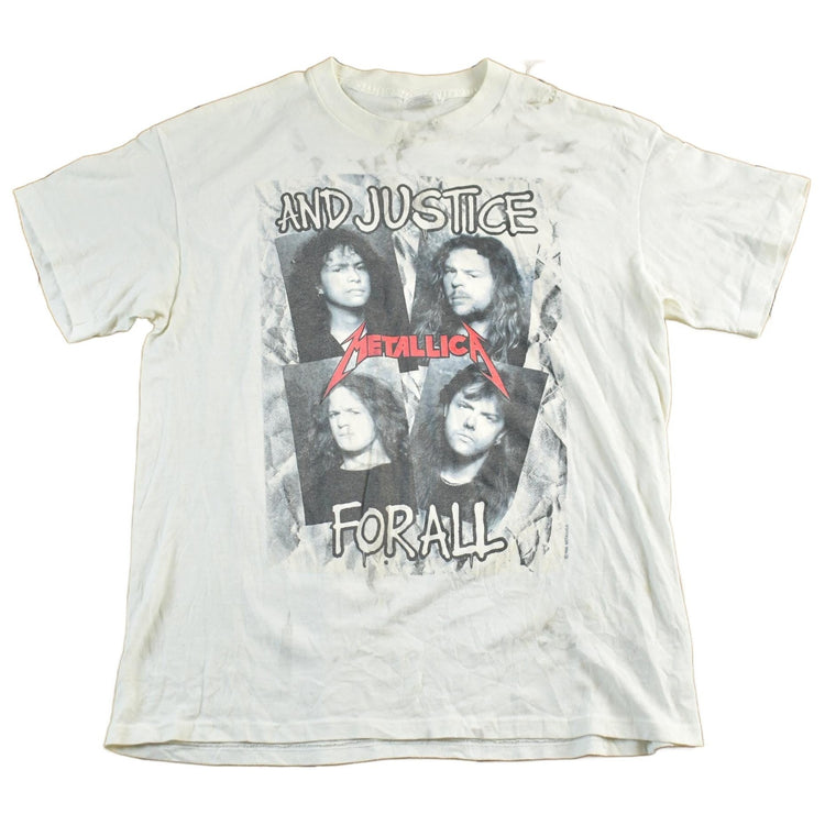 Vintage 1988 Metallica Graphic T-shirt Men's Medium from propervintagecanada
