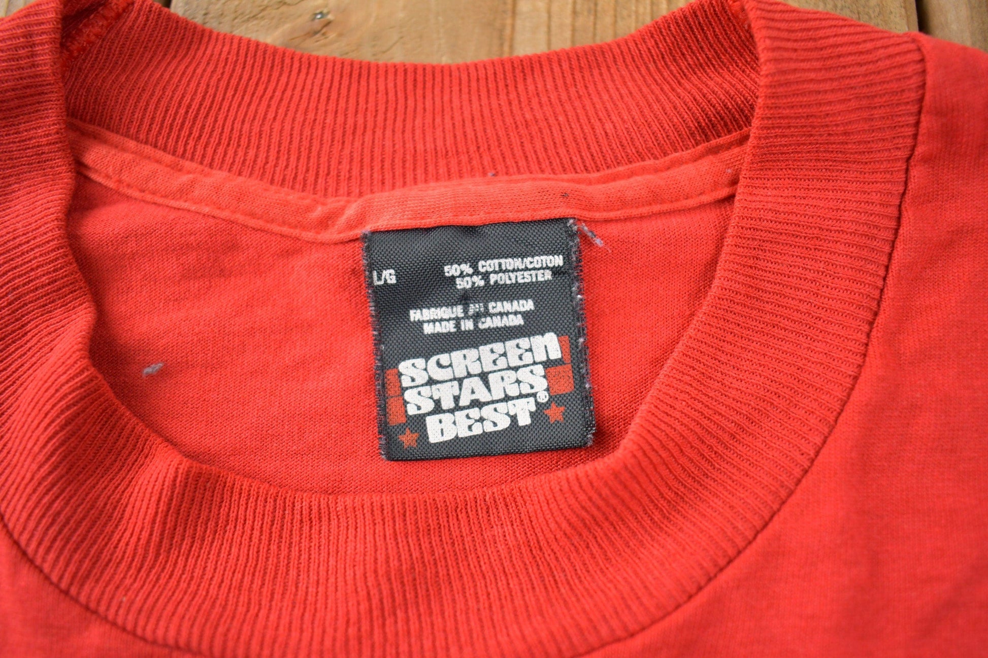 Vintage 1988 Montreal Canadiens NHL Hockey Graphic T-Shirt Made In Canada from propervintagecanada