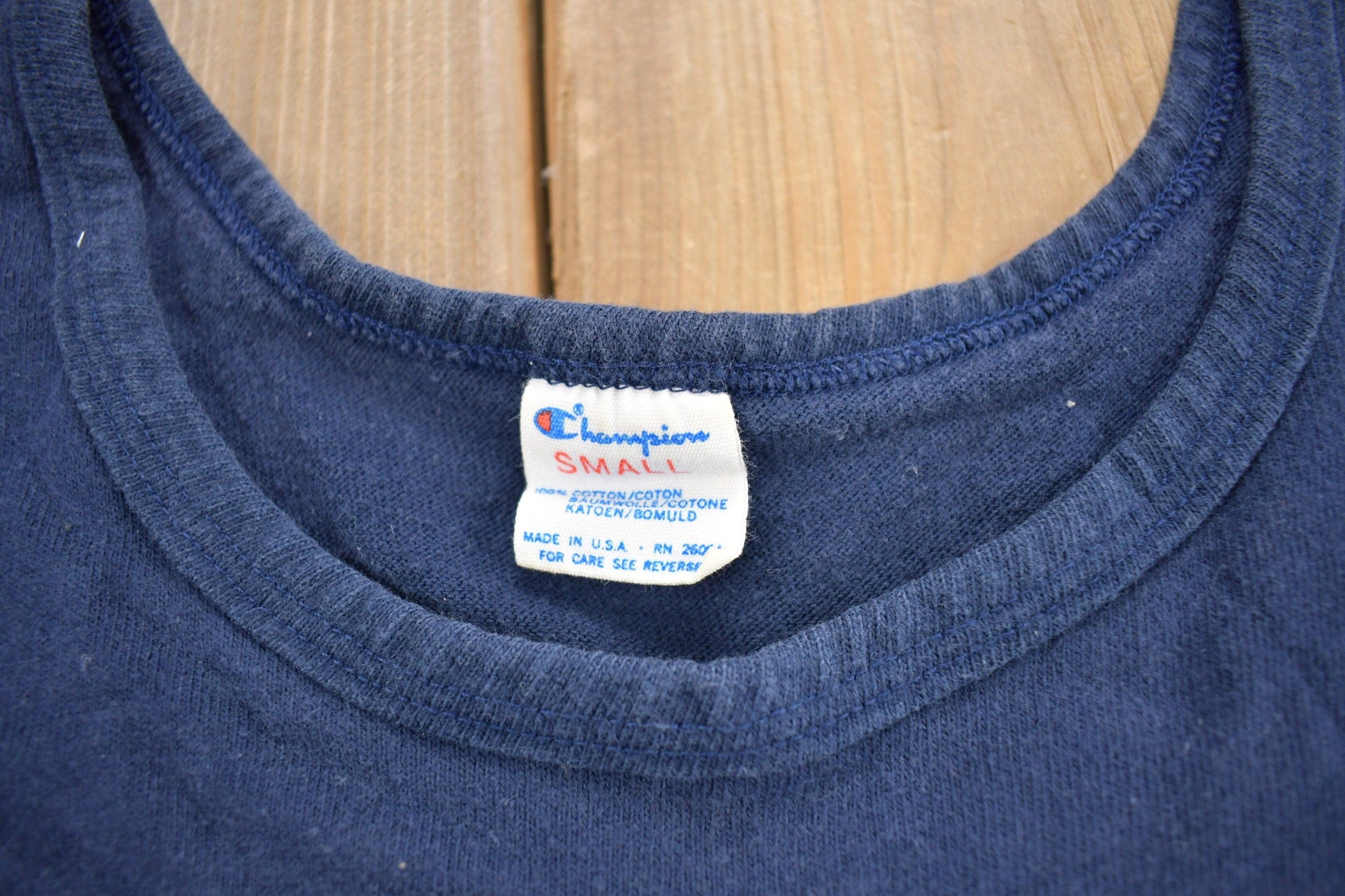 Vintage 1988 Notre Dame Athletics Collegiate Champion Tank Top Shirt Men's XS from propervintagecanada