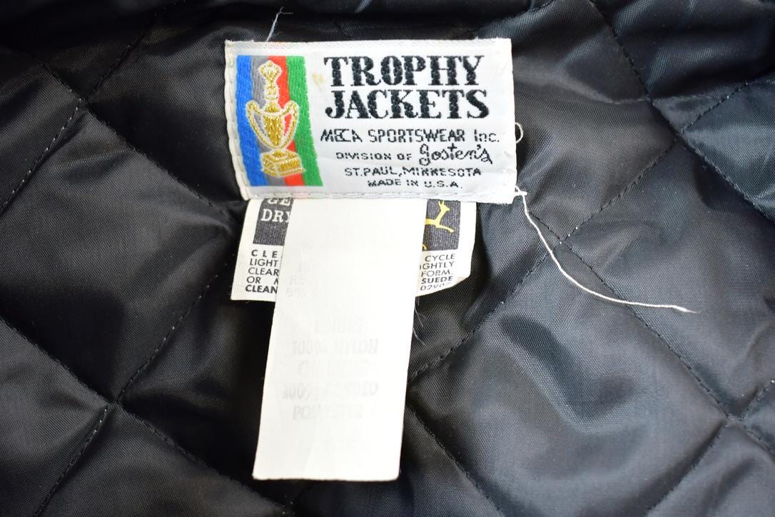 Vintage 1988 Simley Spartanettes Wool Varsity Jacket from propervintagecanada