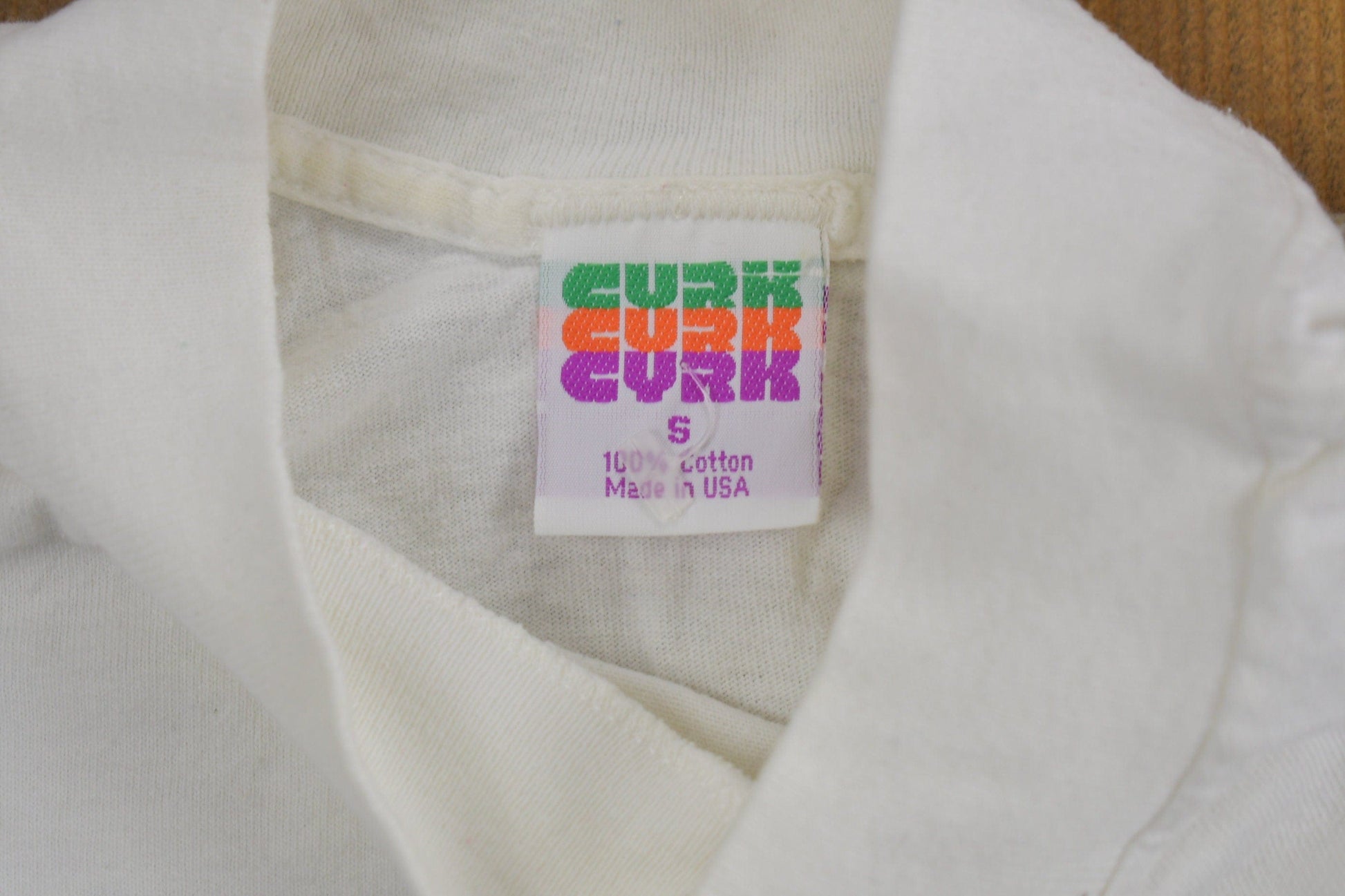 Vintage 1988 Skier Graphic Long Sleeve T Shirt Men's Small from propervintagecanada