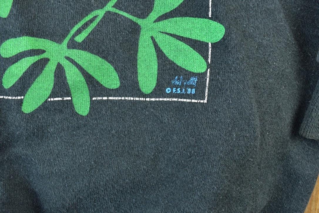 Vintage 1988 Texas Flowers Souvenir Crewneck Sweatshirt Men's Medium from propervintagecanada