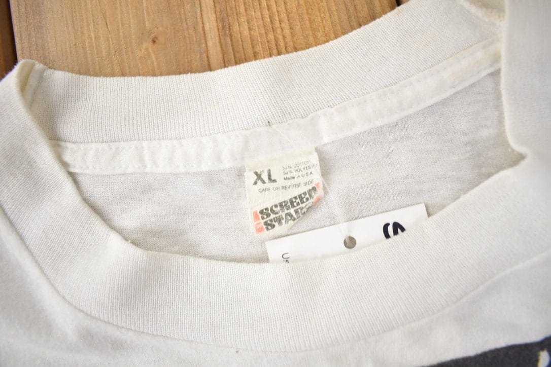 Vintage 1988 Toxic Reasons Dedication Single Stitch Band Tee Made in USA from propervintagecanada