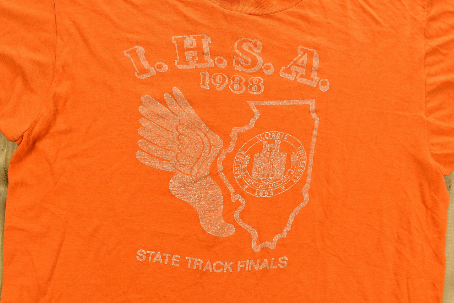 Vintage 1988 University of Illinois Collegiate T-Shirt Men's S from propervintagecanada