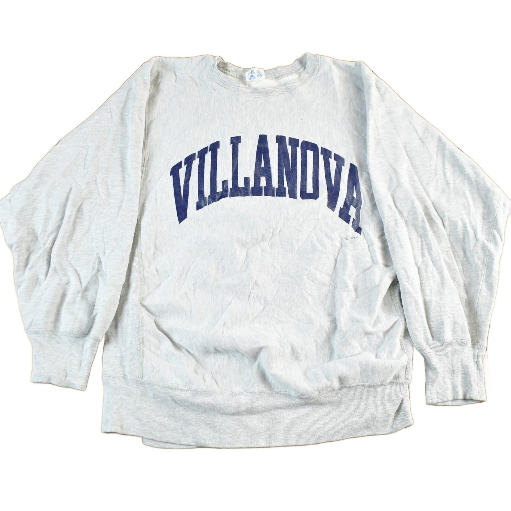 Vintage 1988 Villanova University Sweatshirt Champion Reverse Weave Men's XL from propervintagecanada