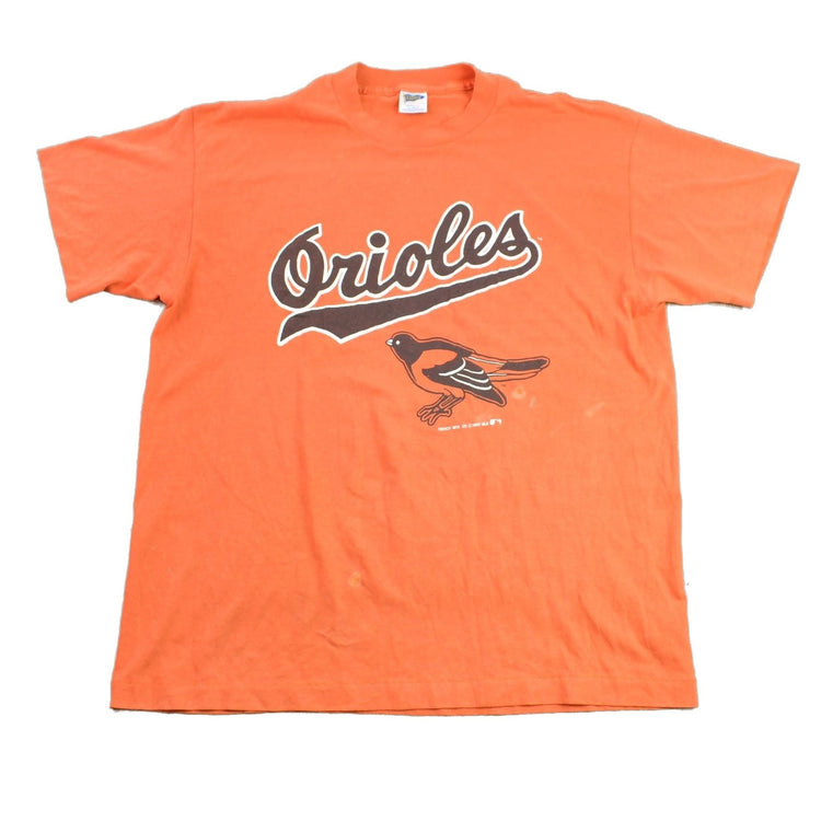 Vintage 1989 Baltimore Orioles MLB Baseball Graphic T-Shirt Men's Medium from propervintagecanada