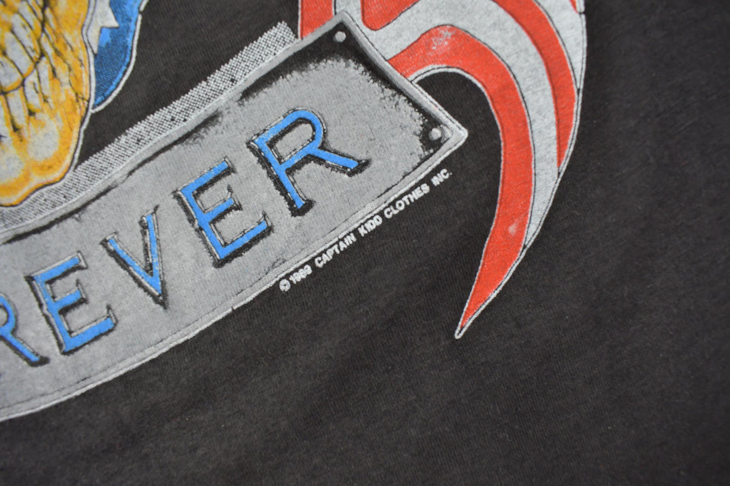Vintage 1989 Bon Jovi Forever The Brotherhood Tour Band T-shirt Men's Medium from propervintagecanada