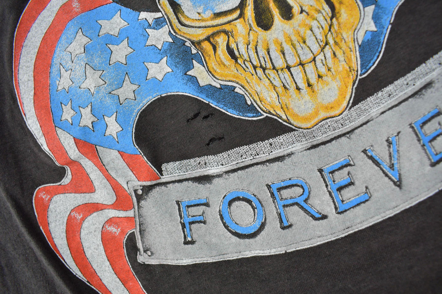 Vintage 1989 Bon Jovi Forever The Brotherhood Tour Band T-shirt Men's Medium from propervintagecanada