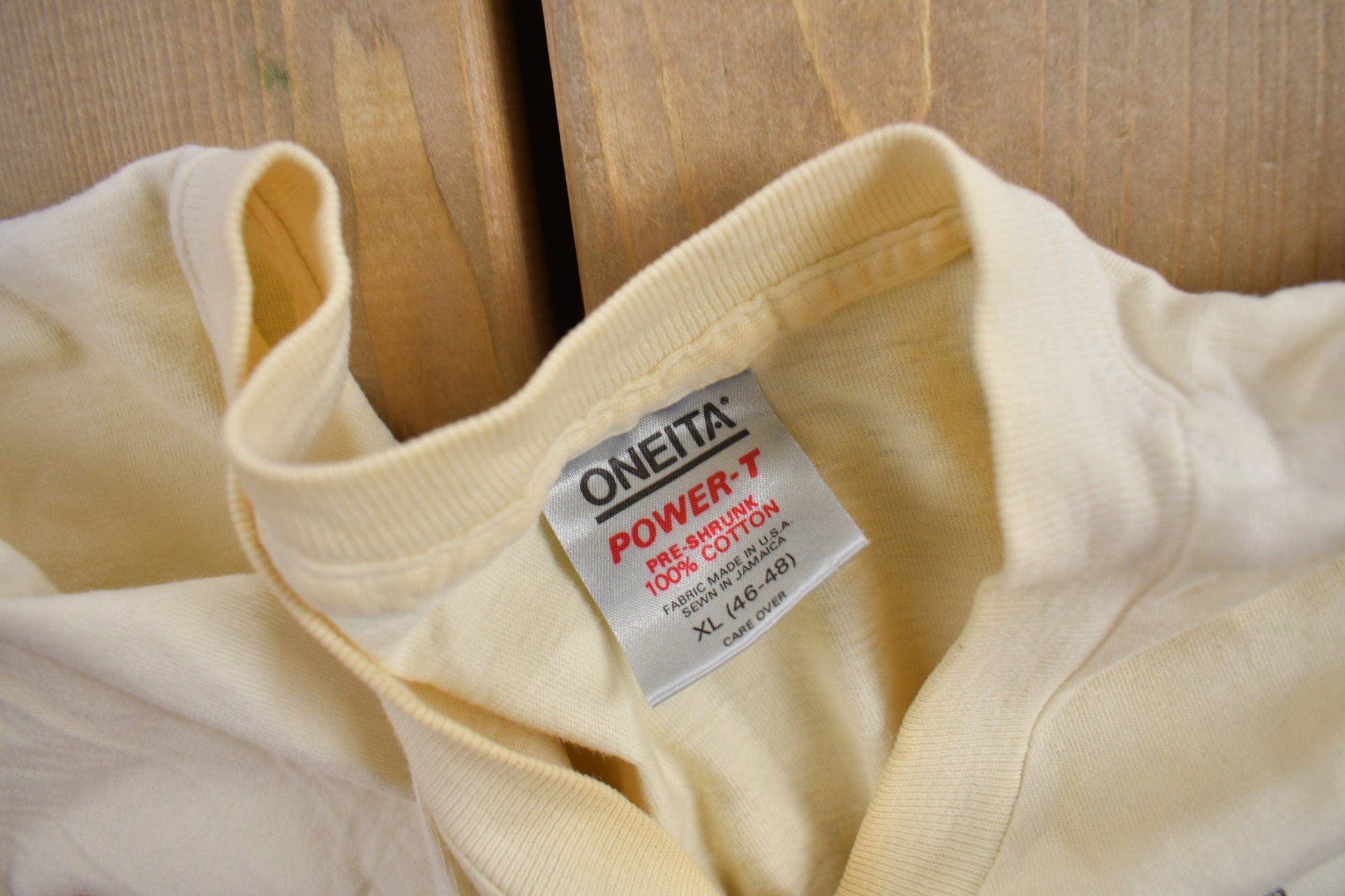 Vintage 1989 Bongo's Dream Dorm Mattt Groening Apple Graphic T-Shirt Men's Large from propervintagecanada
