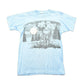 Vintage 1989 Deer Theme Graphic T Shirt Men's S from propervintagecanada
