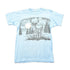 Vintage 1989 Deer Theme Graphic T Shirt Men&