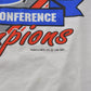 Vintage 1989 Detroit Pistons NBA Eastern Conference Champions Graphic T-Shirt Men's Large from propervintagecanada
