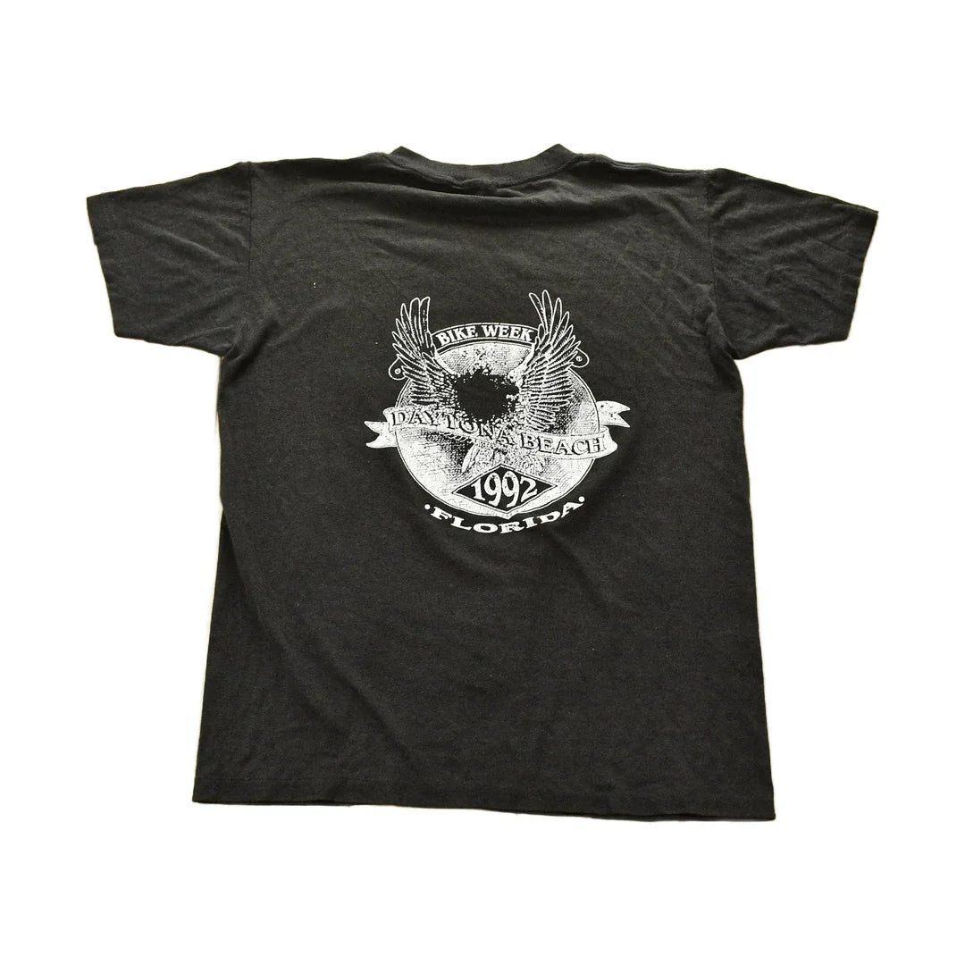 Vintage 1989 Don't Fear The Reaper Daytona Beach Bike Week T-Shirt Men's Medium from propervintagecanada